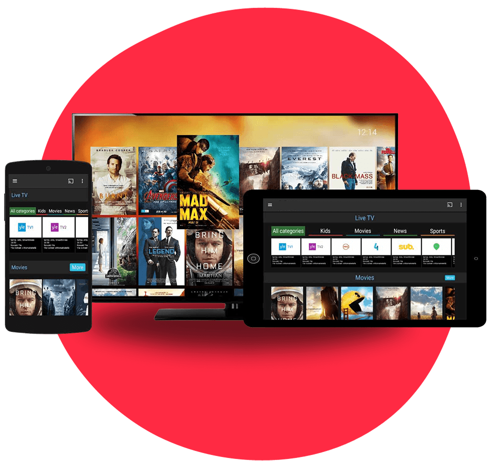 IPTV Anbieter mit 30K Live-TV & 100K VODs – Stream in 4K ohne Verzögerung