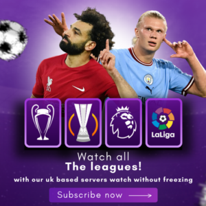 Lifetime IPTV 4K – Alle Fußball-Ligen live in Ultra-HD Qualität streamen